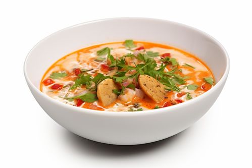 家鄉(xiāng)特產(chǎn)河南特色小吃胡辣湯攝影圖 攝影